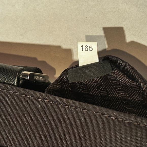 Prada Re-Nylon and Saffiano leather shoulder bag - Picture 12 of 13